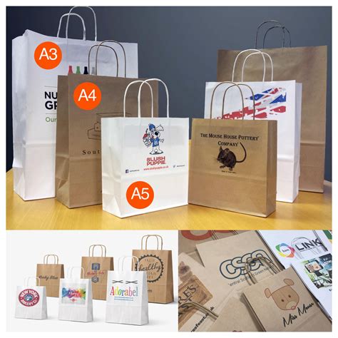 My Event Bits | A5 Size Kraft Paper Shopping Bags | 210 x 190 x 80mm ...