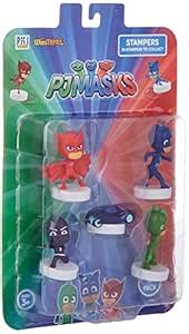 Buy Pj Masks Stampers Blister 5 (S1) - Owlette, Ninjalinos, Cat Car ...
