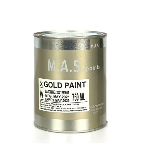 Mas Paints Gold Paint – MAS Paint