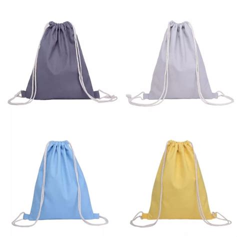 Image result for Canvas Drawstring Backpack