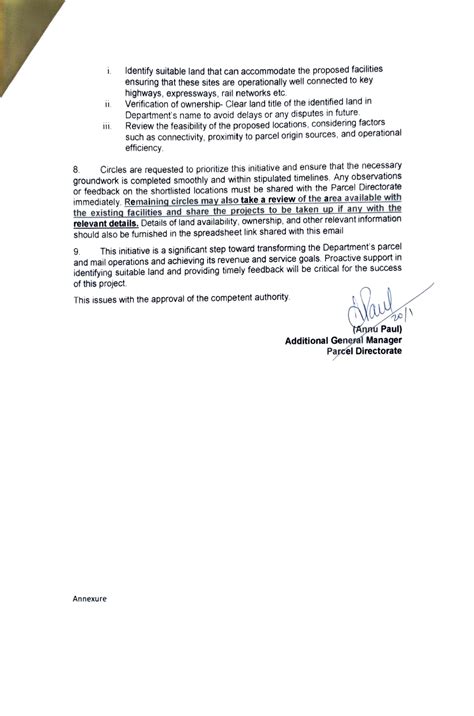 Construction of Integrated Hubs for Parcel and Document Processing ...