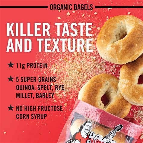 Daves Killer Bread Plain Awesome Bagels – Bagels orgánicos lisos ...