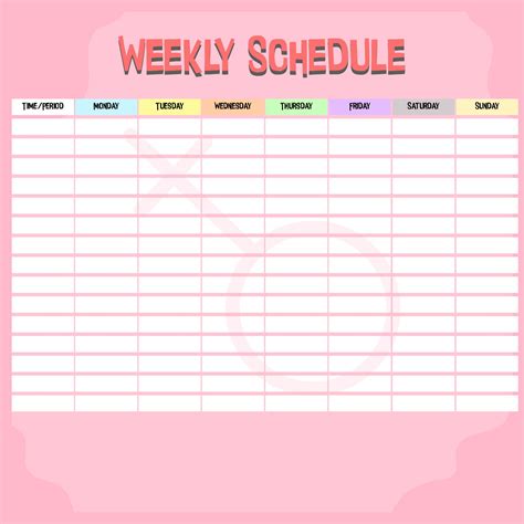 Weekly Hourly Planner - 10 Free PDF Printables | Printablee