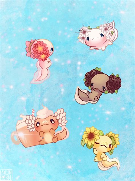 Axolotl Illustration