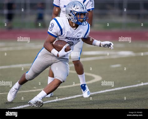 Football action with McQueen High School at Enterprise in Redding ...