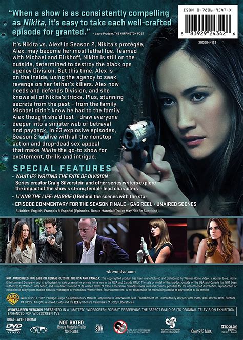 NIKITA – SEASON 2 – America Dvd