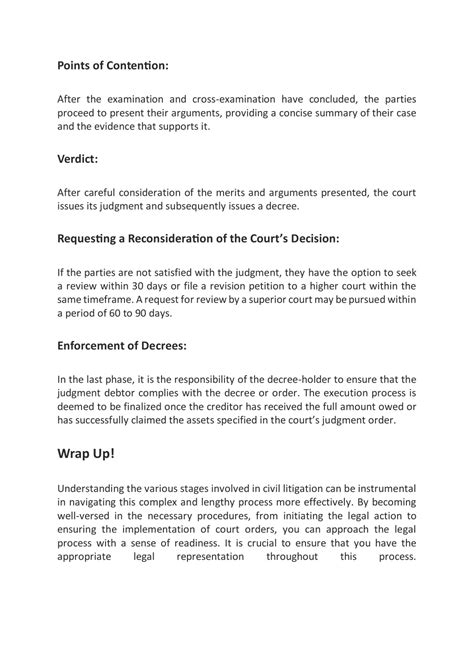 PPT - Civil Litigation-An Overview, Stages, and Common Types PowerPoint ...