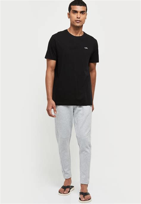 Buy Men Solid Crew Neck Lounge T-shirt Online at just Rs. 299.0 ...