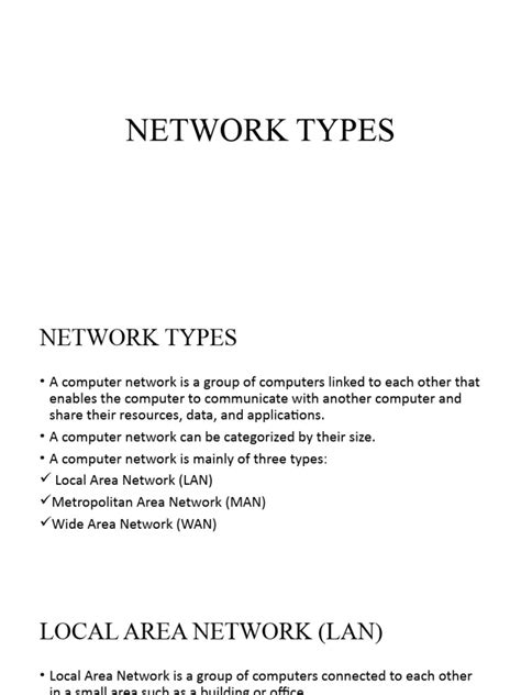 Image result for Computer Notes Form 2 Types of Network