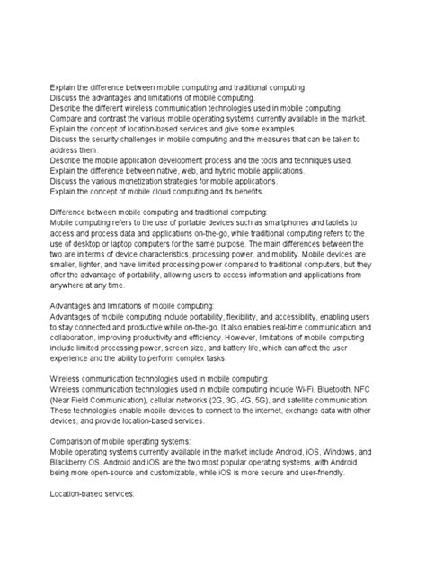 Image result for Mobile Computing PDF