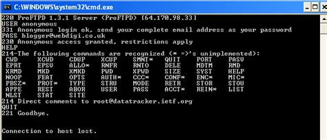 FTP Commands 的图像结果