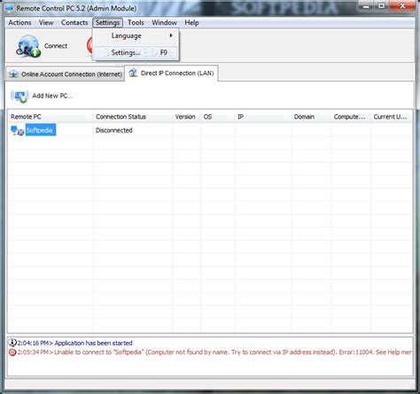 Remote Control PC 的图像结果