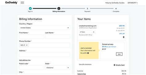 Image result for Go Daddy Tutorial Domain Name