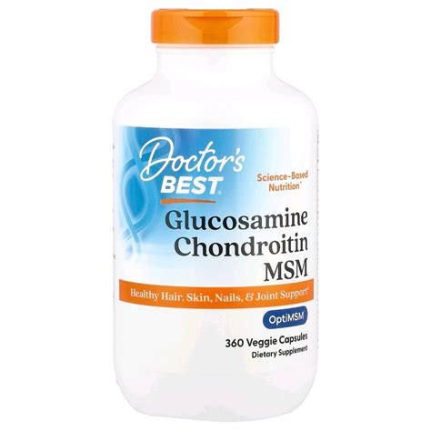 Doctor's Best, Glucosamine Chondroitin MSM,