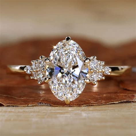 Oval Diamond Engagement Ring A Classic Choice for Love