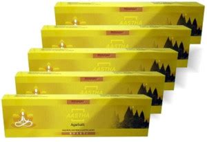 PATANJALI AASTHA Luxury Premium Bhakti Agarbatti/Incense Sticks (Pack ...
