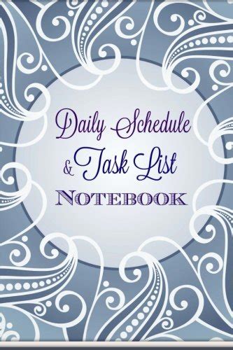 Buy Daily Schedule and Task List Notebook (Schedule Time line Notebook ...