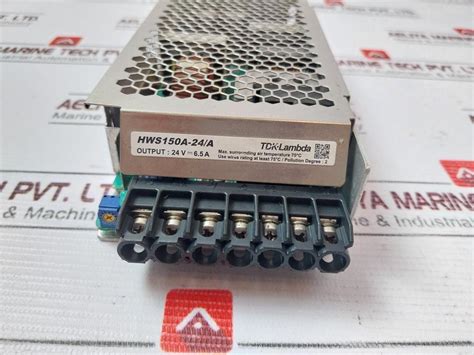 Tdk-lambda Hws150A-24/A Switching Mode Power Supply 24V 50-60Hz ...
