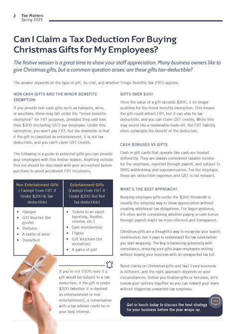 Can I Claim a Tax Deduction for Buying Christmas Gifts for My Employees ...