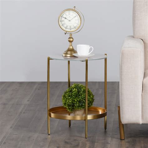 Buy Paris Accent Table - Gold from Home Centre at just INR 19450.0