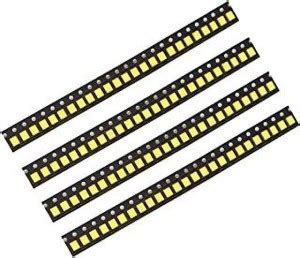 Shelfkey LED COOL WHITE 2835 PACKAGE 6.6V 1W SMD (PACK OF 50) Light ...