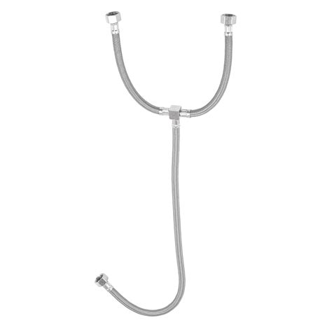 Manguera T lavabo/fregadero, vinilo, 1/2 x1/2 x1/2 , 55cm, Mangueras ...