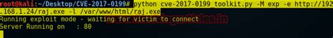 Exploit Windows 10 PC with Microsoft RTF File (CVE-2017-0199) - Hacking ...