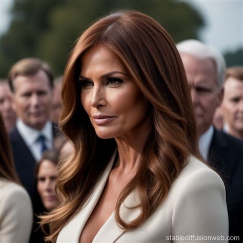 Melania Trump's Hair Color | Stable Diffusion Online
