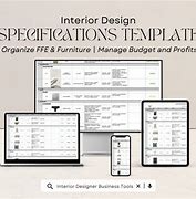 Image result for Interior Design Specification Sheet Template