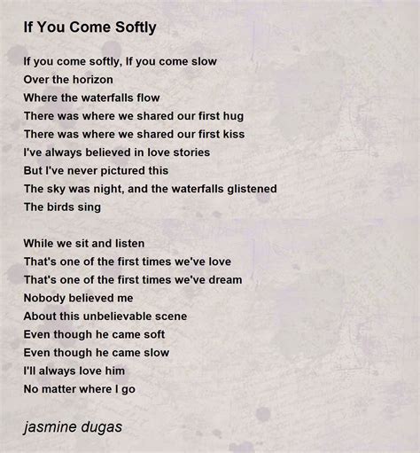 If You Come Softly