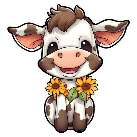 Cute Cow Clip Art