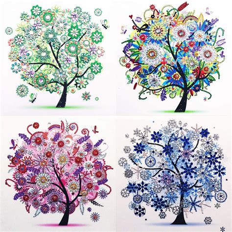 Four Seasons Diamond Painting Set