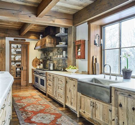 21 Unique Rustic Farmhouse Kitchen - Home Decoration and Inspiration Ideas