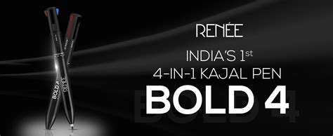 Buy RENEE Bold 4-4-in-1 Kajal - Four Shades Black, Brown, Teal & Blue ...