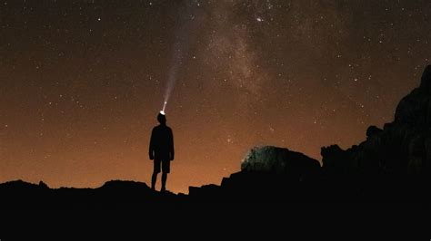 Download wallpaper 1920x1080 man, loneliness, alone, lantern, night ...