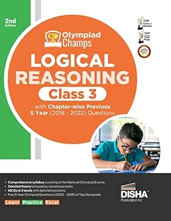 Olympiad Champs Logical Reasoning Class 3 with Chapter-wise Previous 5 ...