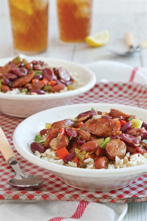 Easy Red Beans and Rice with Conecuh Sausage - Conecuh Sausage