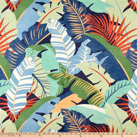 Buy Tommy Bahama Home Playa Eterna Palma Linda Mangrove, Fabric by the ...