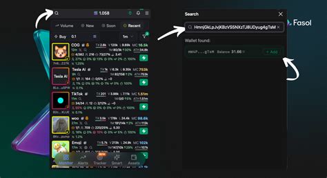 Wallet Tracker in FASOL: who is moving the market right now? — Teletype