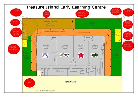 Preschool Daycare Center Floor Plan