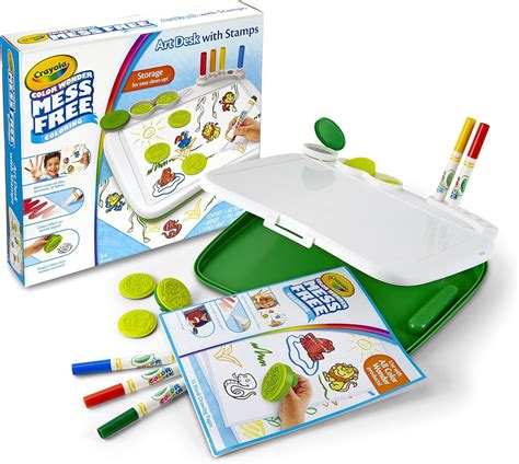 Crayola Color Wonder Art Desk with Stamps & 20 India | Ubuy