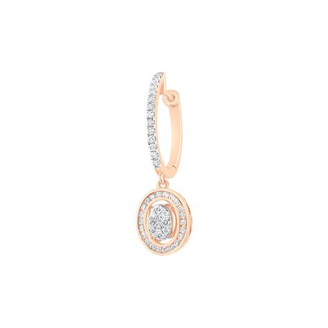 Buy Enchanting Rose Gold and Diamond Earrings OER23I91-D400X0B Online ...