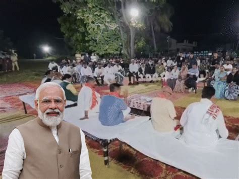 Traditional invitation to tribal community with rice balls ...