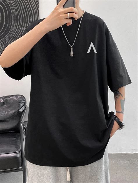 SXV 'Geo’ Printed Cool Aesthetic Oversized T-shirt – SXVSTYLE