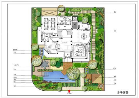 别墅庭院景观设计方案文本 - 易图网