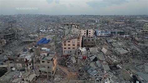 Drone footage captures widespread devastation in northern Gaza after ...
