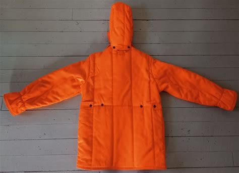 VTG SafTBak Orange Hunting Jacket Size Large - Gem