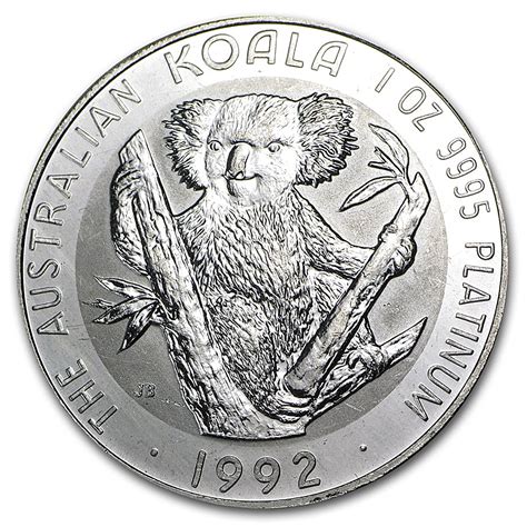 Australian Platinum Koala 1992 - 1 oz