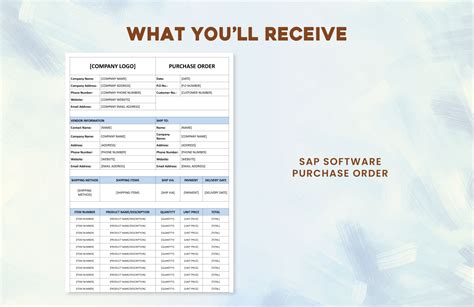 Image result for SAP Purchase Order Example