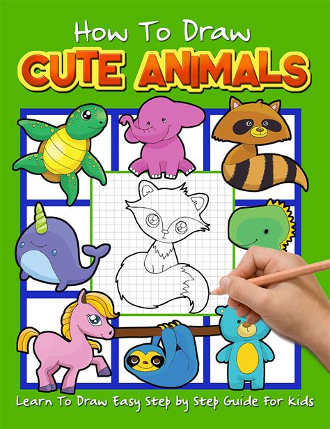 Buy How to Draw Cute Animals: Learn To Draw Easy Step by Step Guide For ...